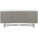 Ventana 65.5 X 18 inch Grey / Black Sideboard, Large